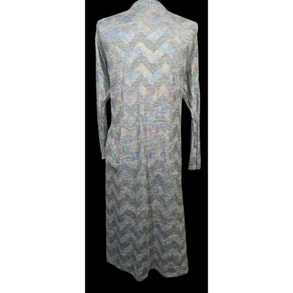 LuLaRoe Sweaters - Trendy Rainbow Shimmer LulaRoe Sarah Sequins Grey Cardigan